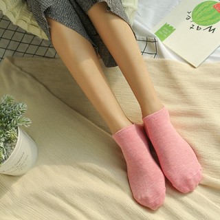 Tất vớ lười basic vải cotton thấm hút mồ hôi