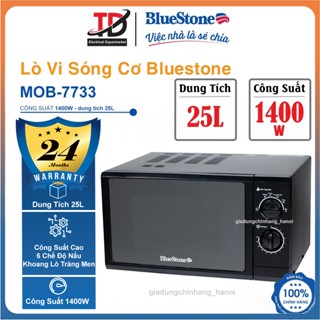Lò Vi Sóng Bluestone MOB-7733, Công Suất Cao 25Lít -1400W, Hàng Chính Hãng