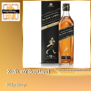 Rượu johnnie walker black label 12 scotland