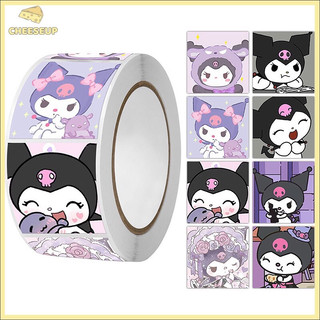 Cuộn 500 sticker khen thưởng hoạt hình nhiều mẫu