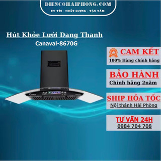 Máy hút mùi canaval ca-8670g