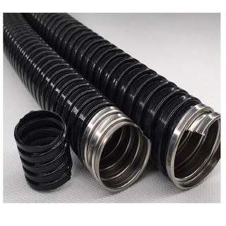 Ống ruột gà lõi thép bọc nhựa pvc chống cháy, chống chuột cắn phi 16, 20, 25, 32, 38, 50
