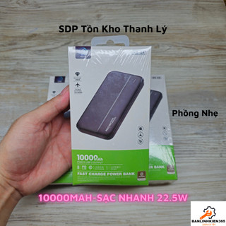 Sạc dự phòng tồn kho phồng 10000mah sạc nhanh 22.5w tồn kho thanh lý chính hãng hasen