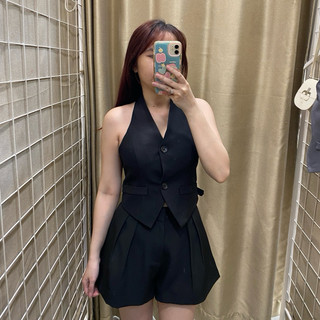 Áo gile đen Rubies size S - kèm hình thật