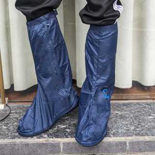 Bọc giày đi mưa, bốt đi ngoài giày, chất liệu vải dù, đế cao su chắc chắn chống trơn trượt