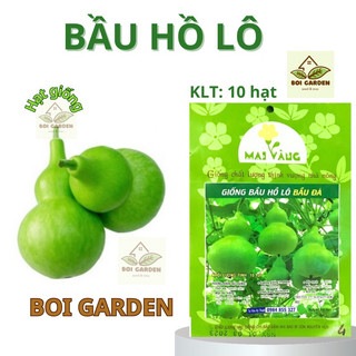 Hạt giống Bầu Hồ Lô bầu đá