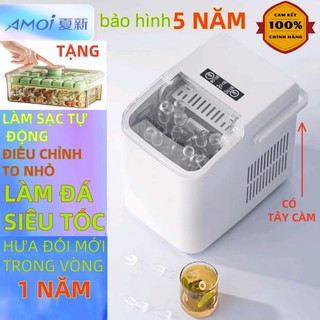   Có hàng sẵn Máy làm đá viên Amoi -AUX siêu tốc 6 phút cho gia đình,Tủ Lạnh mini làm đá 