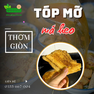 100gr tóp mỡ má heo