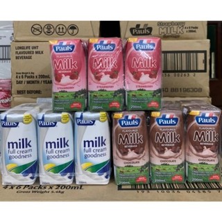 Sữa Tươi Pauls nhập khẩu Úc hộp 200ml