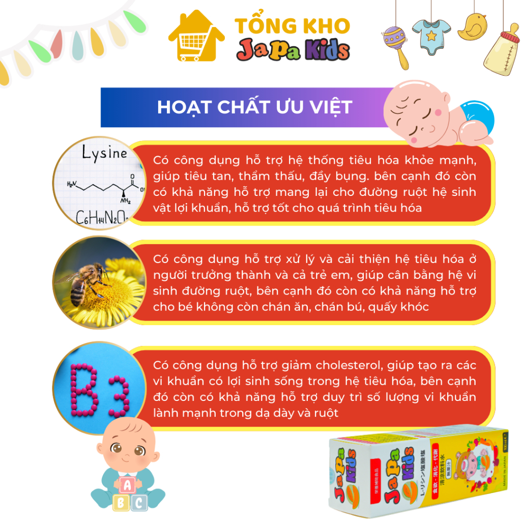 {Chính hãng} Japa Kids Siro Ăn Ngon Giúp Bé Tăng Cân Thúc Đẩy Vị Giác Hấp Thụ Tốt, Tăng Đề Kháng
