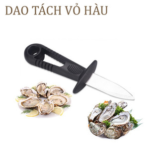 Dao tách vỏ hàu dụng cụ cạy vỏ sò hào biển thép không gỉ, dao cậy hàu tách xò, cây nạy vỏ hàu sò huyết