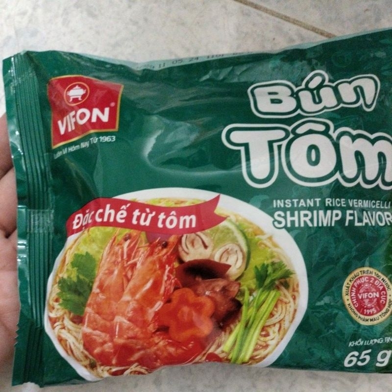 bún tôm vifon 65g