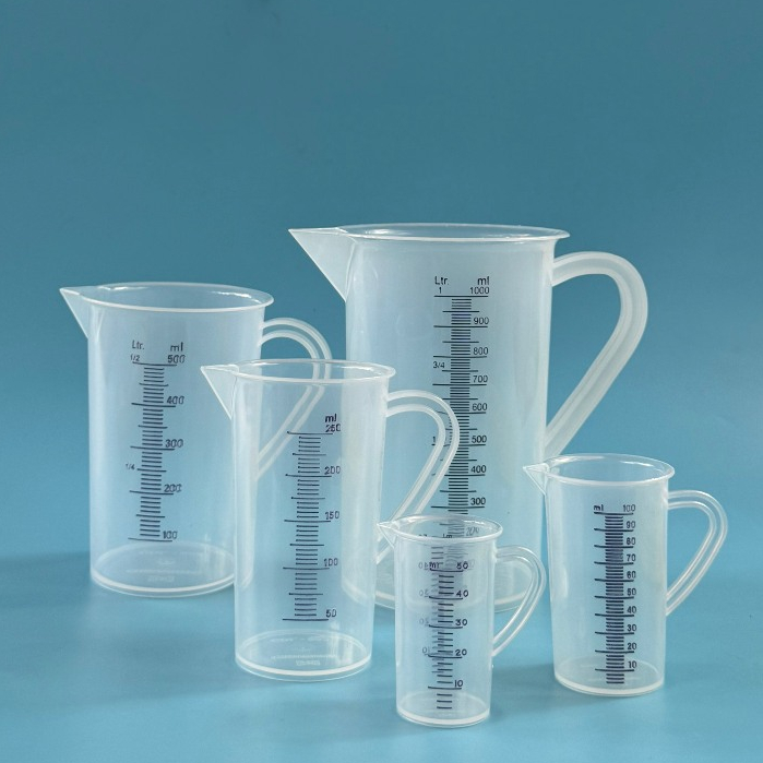 Ca đong chia vạch nhựa PP dung tích từ 50ml đến 2000ml