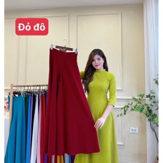 Quần Váy Mặc Aó Dài Lụa Mỹ QV01