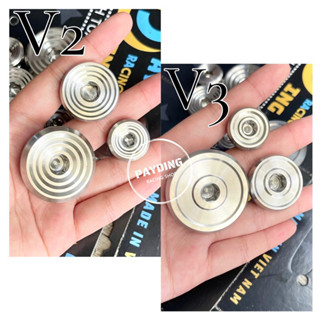  Combo mâm lửa kèm nút nhớt mẫu V2- V3 inox304 cho các dòng xe Hon- Ya- Su 