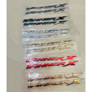  Tem dán xe máy chữ nổi Logo xe máy XI CỨNG Winner X 150 V1 V2 V3 đủ màu   Giá 1 Cặp   
