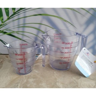 Ca đong/ ca áng/ ca đo lường nhựa hasu 500ml