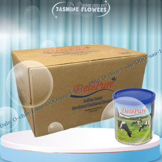 Thùng 24 lon sữa đặc 1kg có đường Delipure hàng nhập khẩu