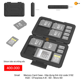 Small Memory Card Case - Hộp đựng thẻ nhớ code 3192