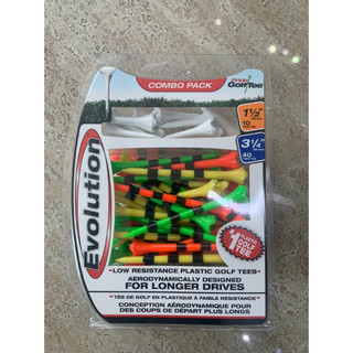 Tee golf (tee phát bóng gôn) Tee Pride Professional System - 1 1/2 (38mm) -2 3/4(69mm)  - 3 1/4 ( 83mm)