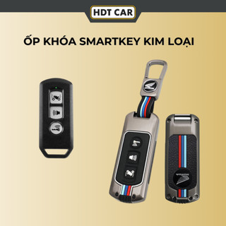 Ốp chìa khóa xe máy honda sh, sh mode, pcx hợp kim cao cấp - 3 nút