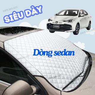 Bạt phủ chắn nắng kính lái ô tô 4 chỗ