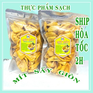[ Gói 500gram ] Mít sấy giòn - Đặc Sản Đà Lạt ( Hàng B : giòn,ngọt, Thơm Ngon )