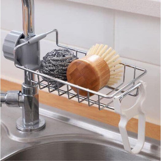 Kệ inox gắn vòi