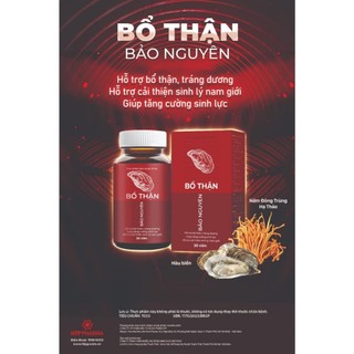 Viên uống Bổ Thận Bảo Nguyên Sắc Ngọc Kgang Hộp 30 Viên