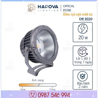 Đèn rọi cột mắt to HAPOVA CORBIN 20W DR 3020