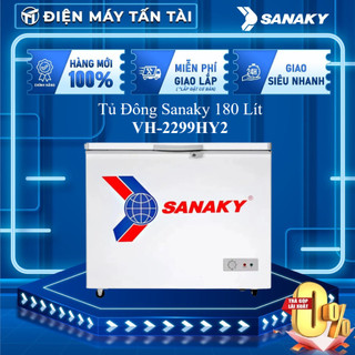 Vh-2299hy2 - tủ đông sanaky 180 lít vh-2299hy2 - 1 ngăn đông 1 cánh mở - bảo hành chính hãng