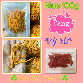 Đông Trùng Hạ Thảo túi 100g (Vàng, sạch, khô )