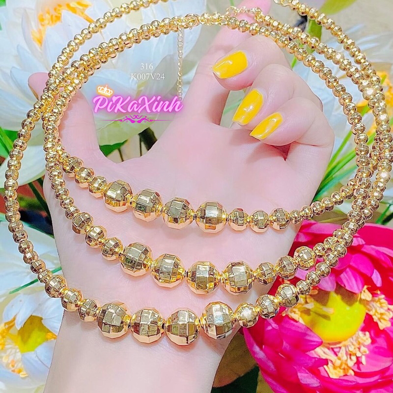 kiềng cổ bi xinh xắn