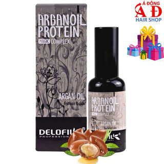 TINH DẦU DELOFIL ARGAN OIL PHỤC HỒI TÓC HƯ TỔN BÓNG MƯỢT 50ML