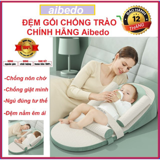 [CHÍNH HÃNG] GỐI CHỐNG TRÀO NGƯỢC AIBEDO CAO CẤP,ĐIỀU CHỈNH ĐỘ NGHIÊNG,CHỐNG NÔN CHỚ HIỆU QUẢ,CÓ THÁO GIẶT VỆ SINH.