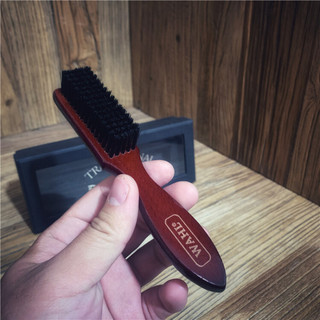 Chổi phủi gỗ Wahl nâu Chuyên Fade Cắt Tóc Nam