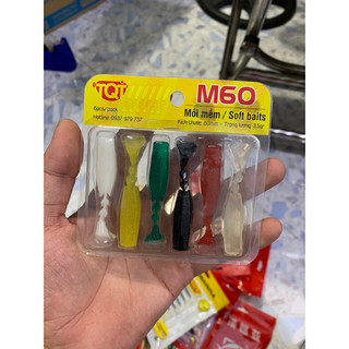 Mồi Mềm Câu Lóc Chẽm Bộ 5 Con