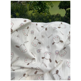 Vải đũi gân siêu xinh, chuyên may đồ bộ, pijama,.. cho cả mẹ và bé