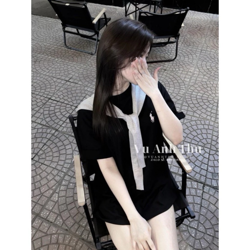 Áo Thun AM Nam Nữ Form Rộng Ngựa Thắt Nơ | BigBuy360 - bigbuy360.vn