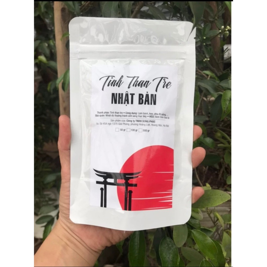 Tinh than tre Nhật Bản 100g