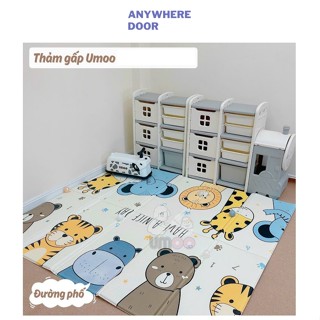 Thảm gấp Umoo cho bé dày 1cm và 1.5cm (Sư tử/ Đường phố/ Chữ số)