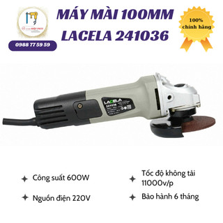 Máy mài góc, máy cắt cầm tay chính hãng Lacela công suất 600W