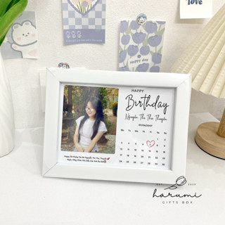 Set quà tặng khung ảnh thiết kế, quà sinh nhật người yêu, quà sinh nhật bạn thân ý nghĩa, Harumi Gifts Box