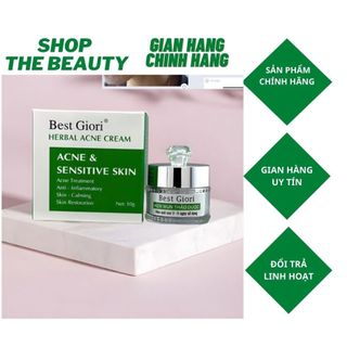Kem mụn best giori mờ thâm dịu da giảm sưng se khít lỗ chân lông 10g