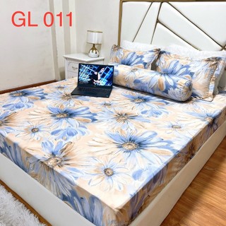 Lụa || Bộ Ga Gối 3 món Lụa Thái Nhập Khẩu Mềm Mịn Mát ( 2 vỏ gối đầu + ga )