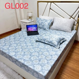 Lụa || Bộ Ga Gối 3 món Lụa Thái Nhập Khẩu Mềm Mịn Mát ( 2 vỏ gối đầu + ga )