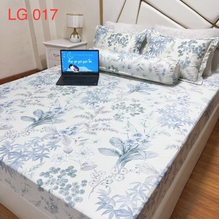 Lụa || Bộ Ga Gối 3 món Lụa Thái Nhập Khẩu Mềm Mịn Mát ( 2 vỏ gối đầu + ga )