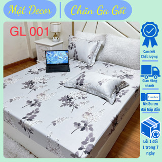 Lụa || bộ ga gối 3 món lụa thái nhập khẩu mềm mịn mát