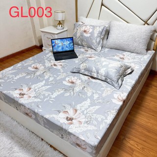 Lụa || Bộ Ga Gối 3 món Lụa Thái Nhập Khẩu Mềm Mịn Mát ( 2 vỏ gối đầu + ga )
