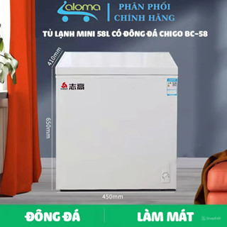 Tủ Đông Mini Chigo BC-58 Dung Tích 58 Lít Tiết Kiệm Điện Bảo Hành 36 Tháng